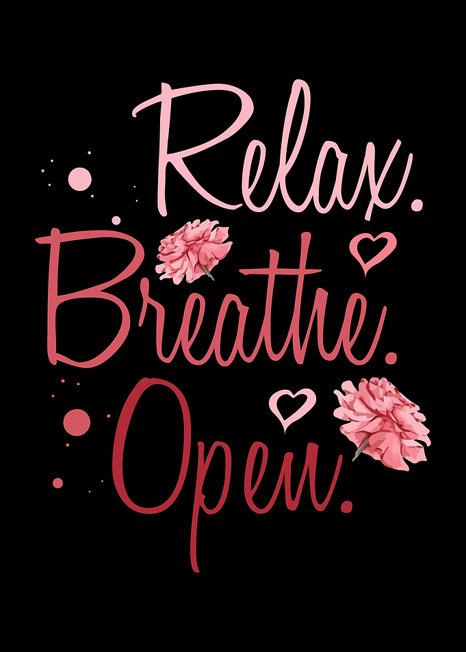 Relax Breathe Open Midwife