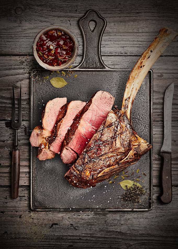 Medium Rare Grilled Steak