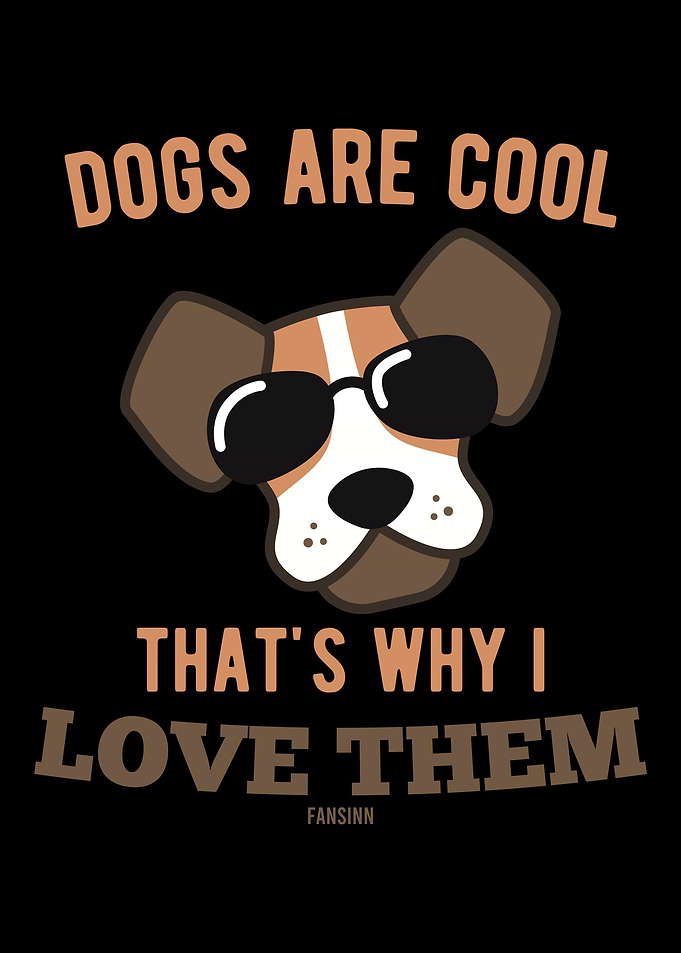 I Love Dogs dog lover gift