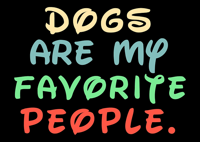 Dogs favorite people