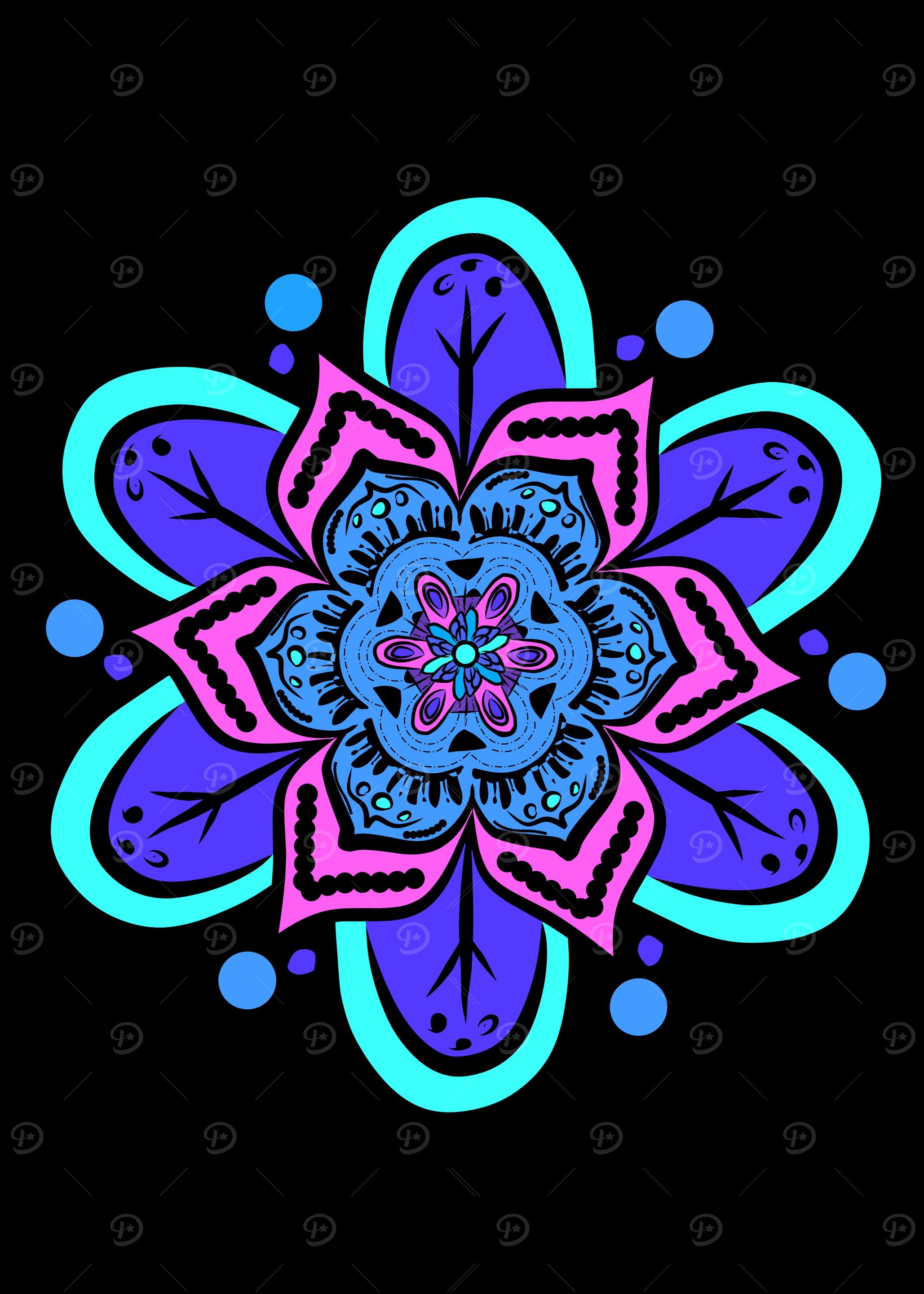 Colorful Mandala art