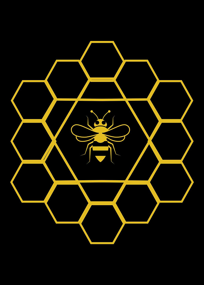 bee wasp fun funny gift be