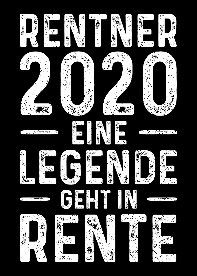 Rentner 2020 Eine Legende