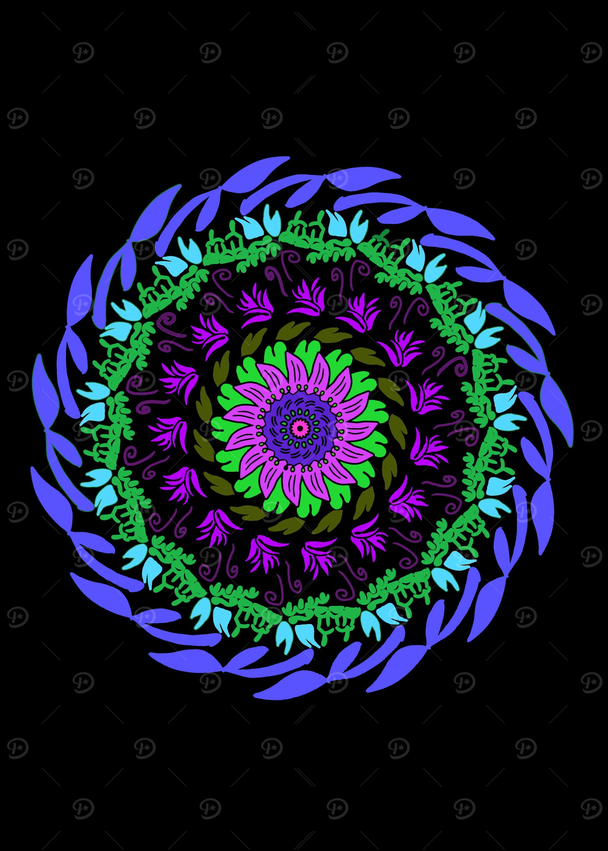 Colorful Mandala Art Desig