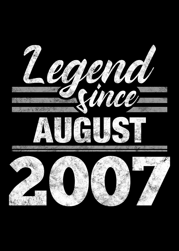 Legend Since August 2007