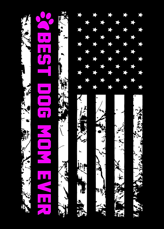 Best Dog Mom Ever 4th Of J