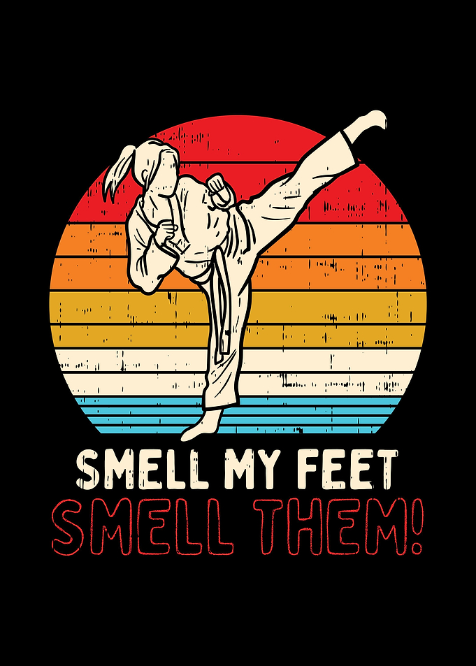 Smell Feet Girl Kick