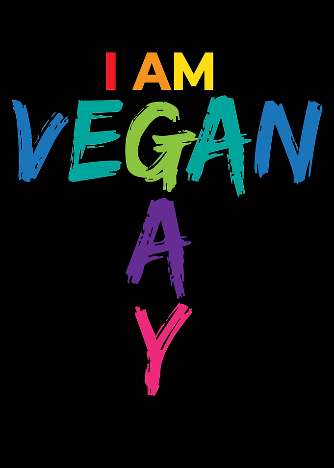 I Am Gay Vegan Gay LGBT