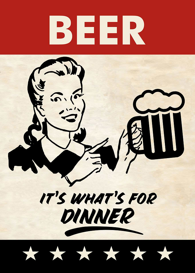 FUNNY BEER DINNER
