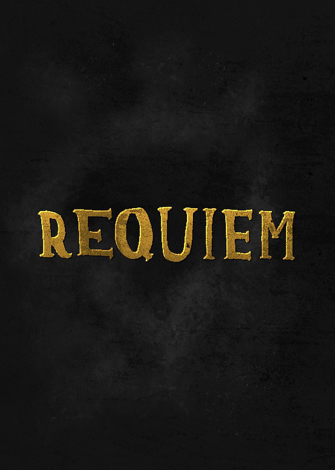 Requiem Mass Symbol Logo