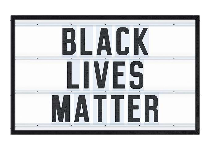 Black Lives Matter Light