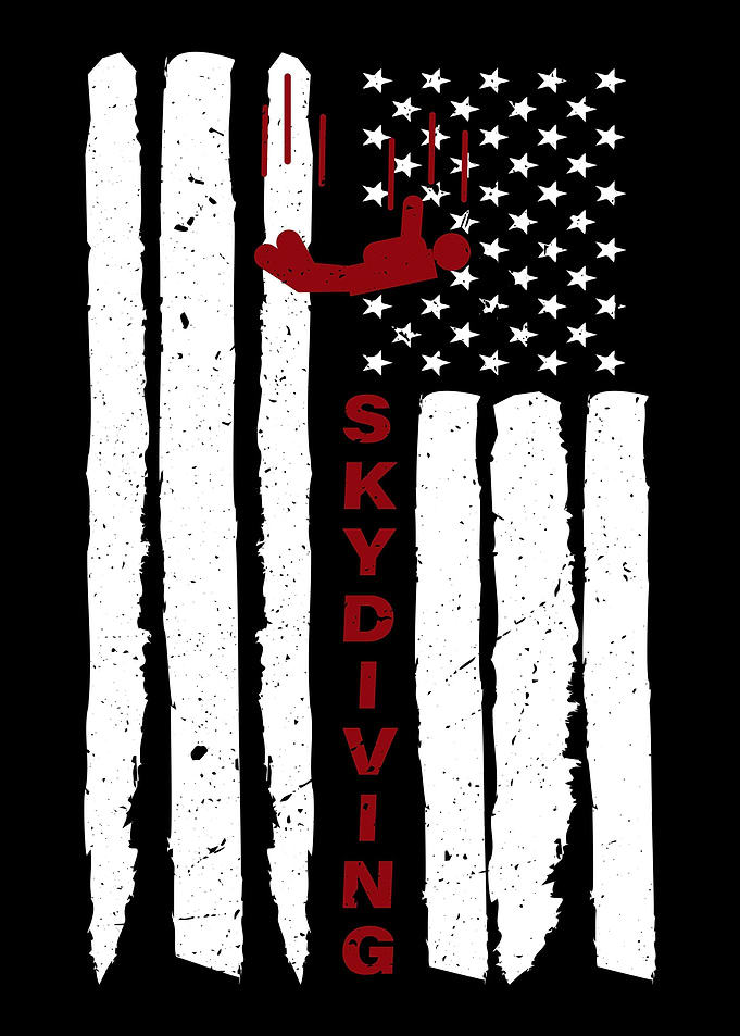 Funny Sky Diver Sky Diving