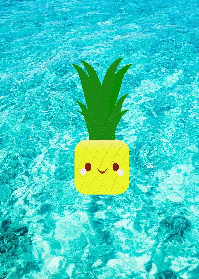 kawaii pineapple