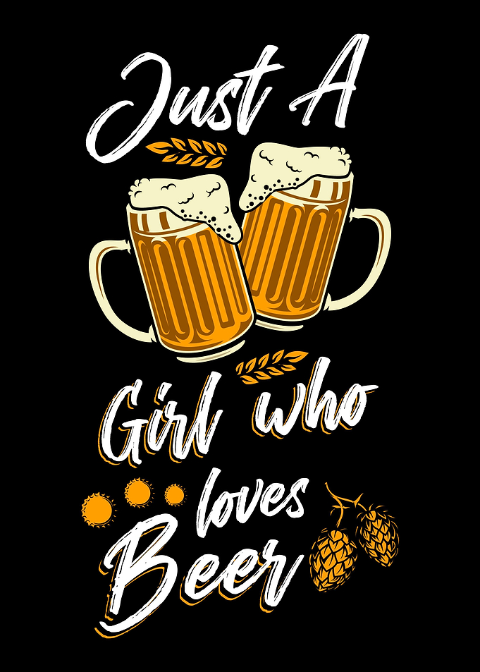 Girl Loves Beer