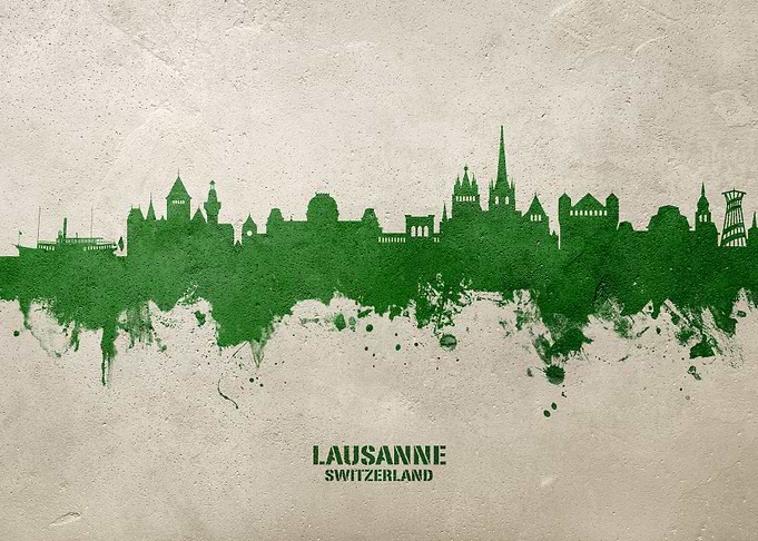 Lausanne Skyline
