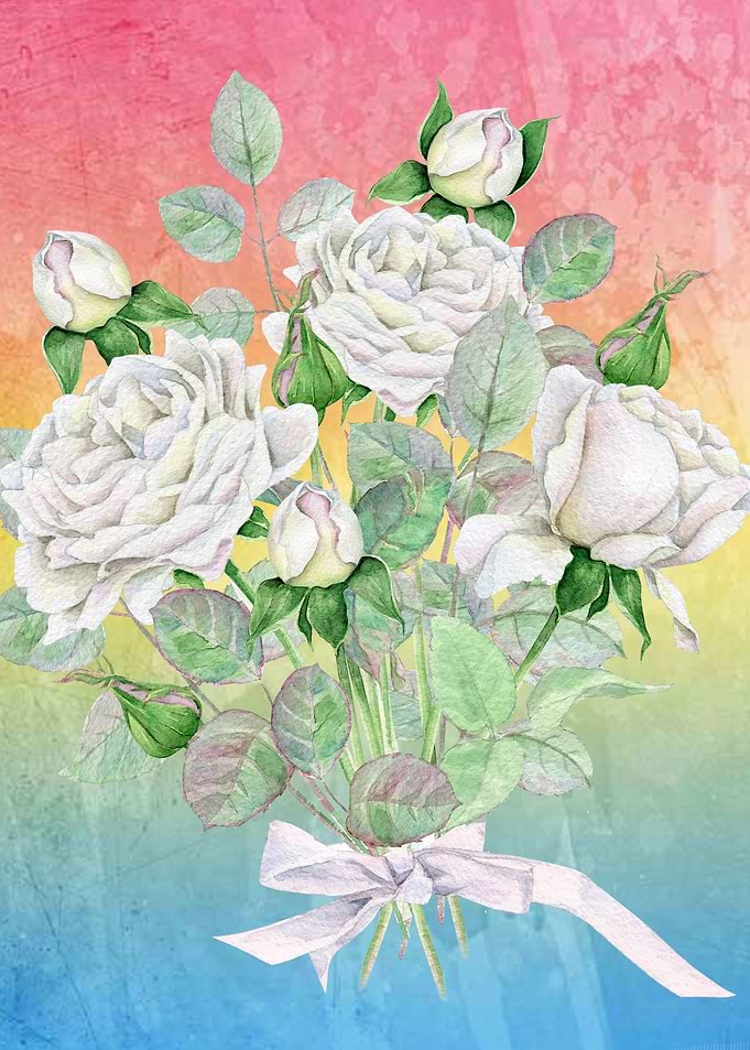 White Peonies