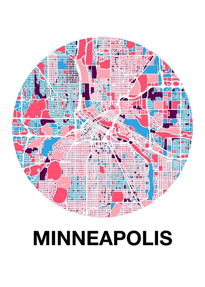 Minneapolis Minnesota Map