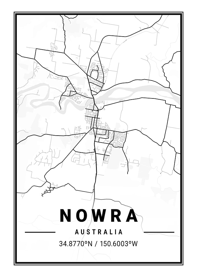 Nowra Light City Map