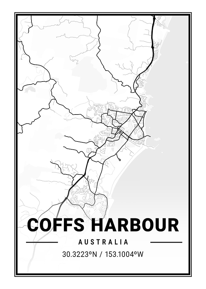 Coffs Harbour Light Maps