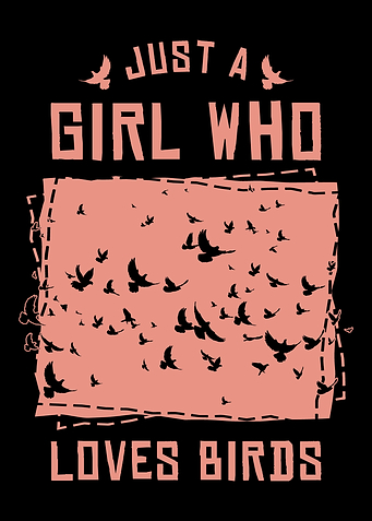 Girl Loves Birds