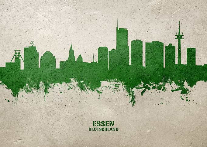 Essen Skyline Deutschland