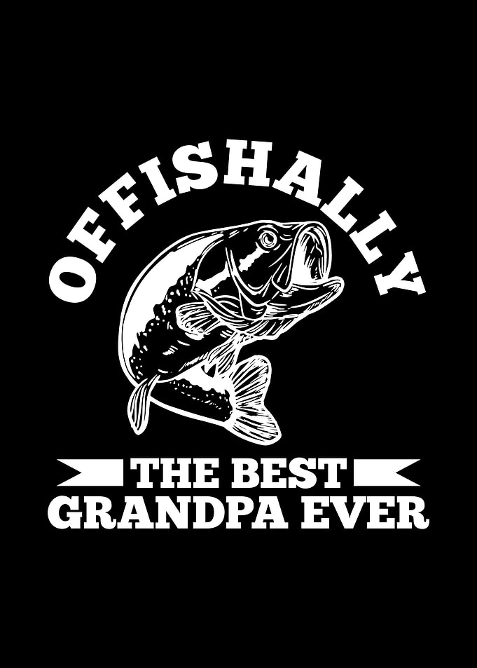 Grandpa Fishing Fisherman