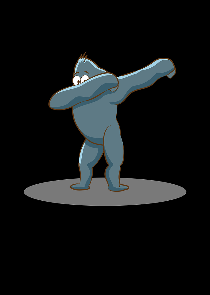 Dabbing dance duck