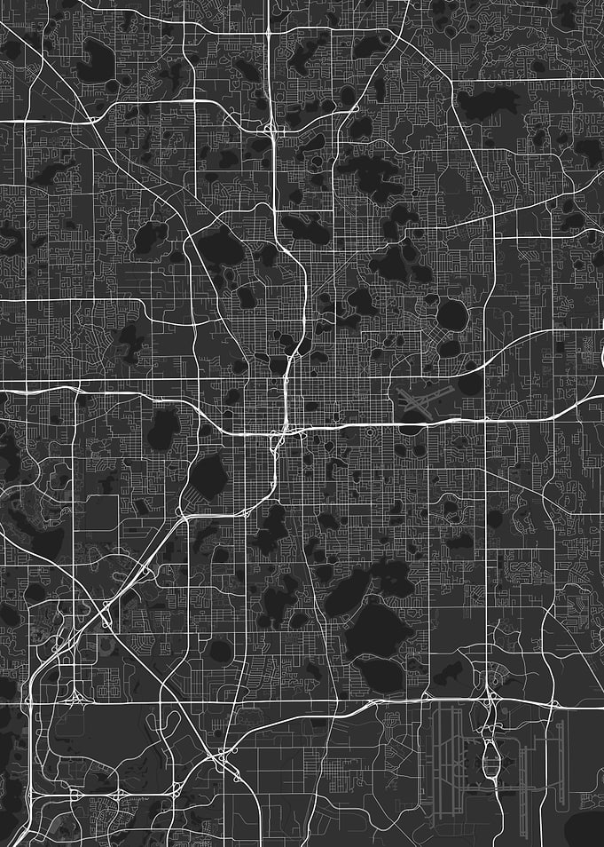 Orlando USA Map
