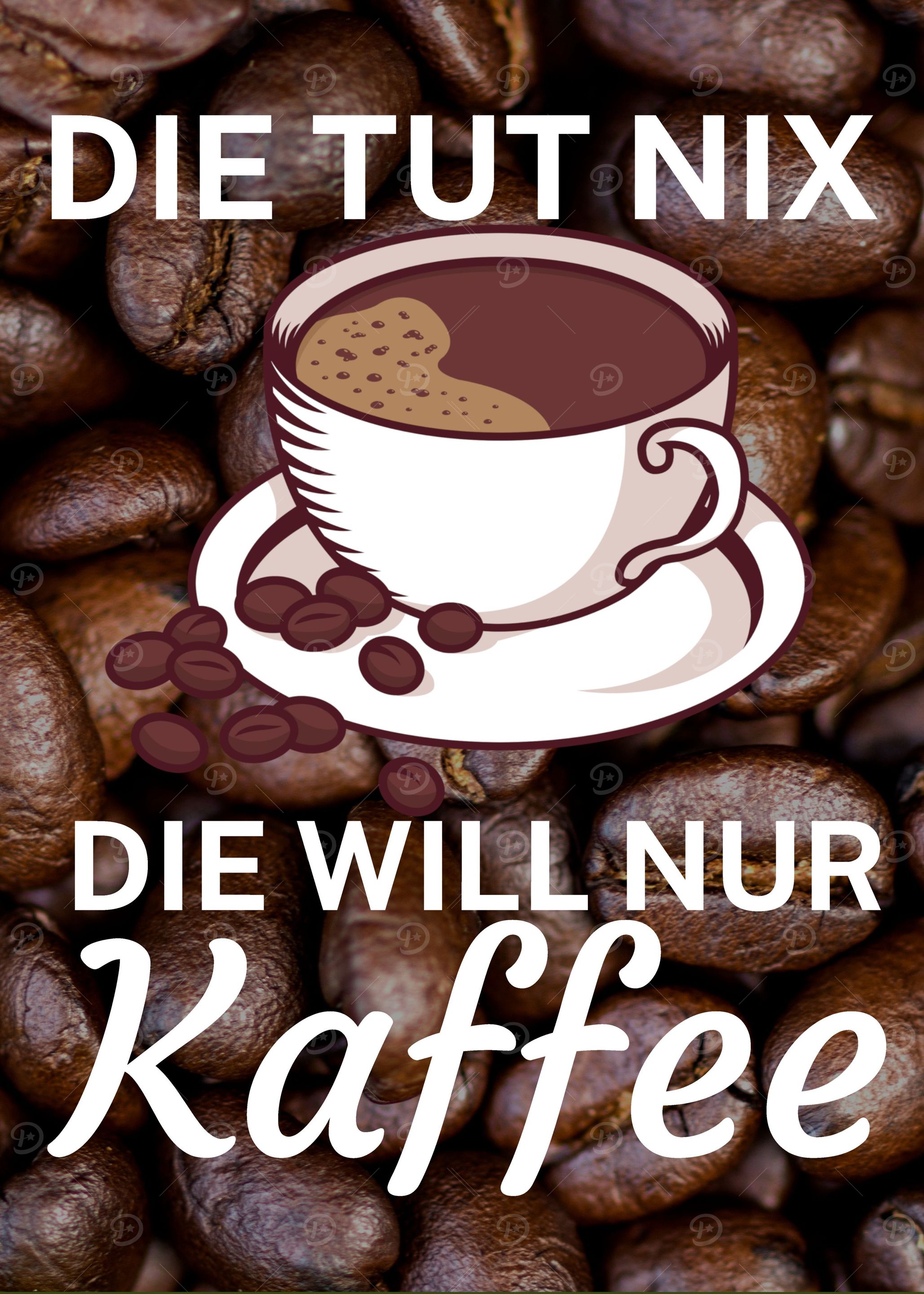 Die will nur Kaffee