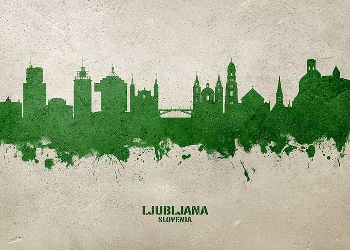 Ljubljana Skyline Slovenia