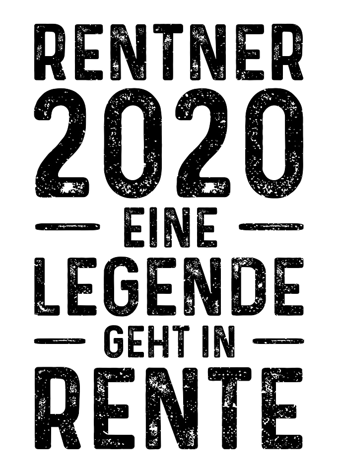 Rentner 2020 Eine Legende