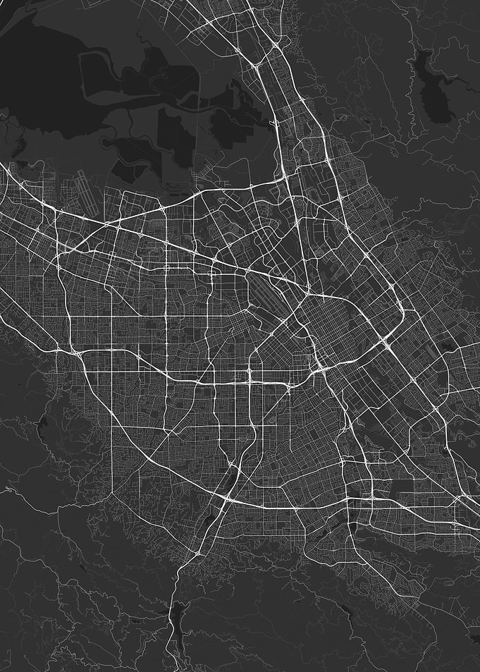 San Jose USA Map