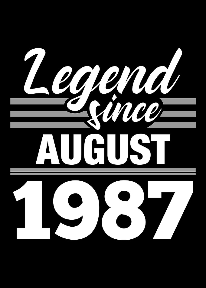Legend Since August 1987