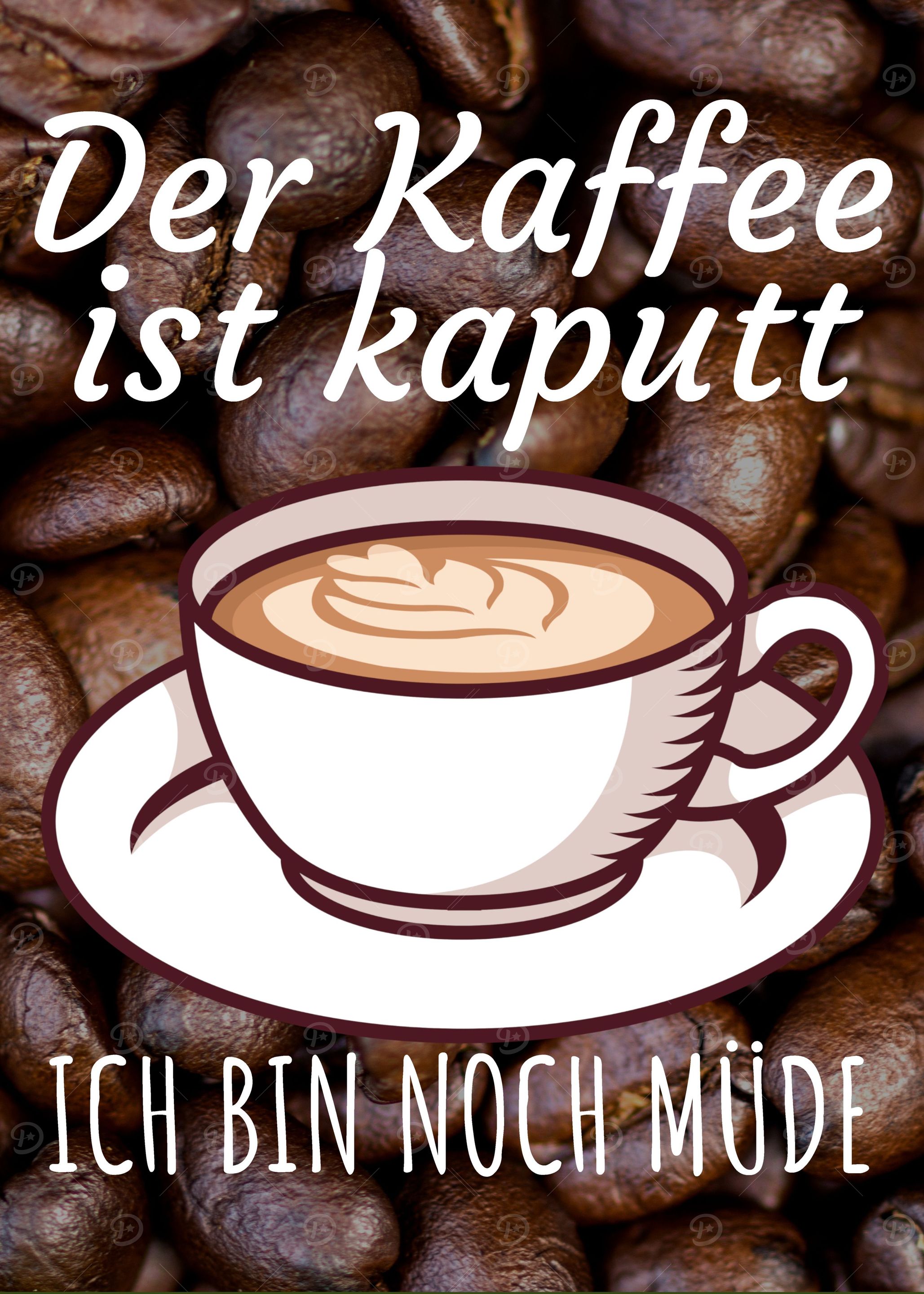 Der Kaffe ist kaputt