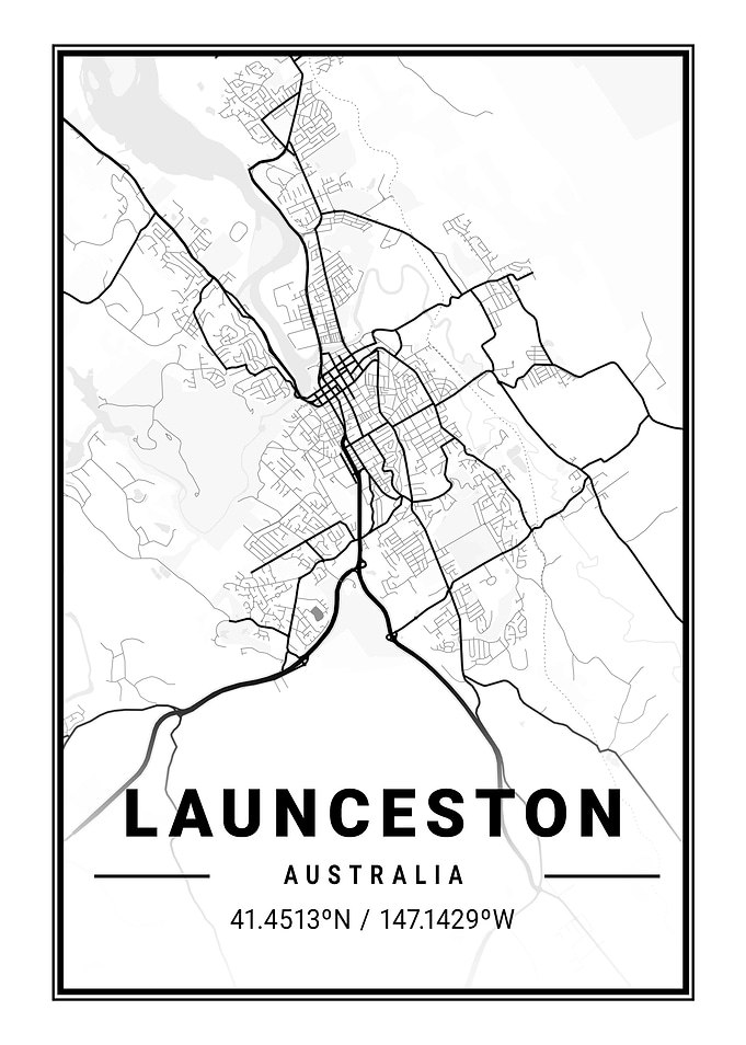 Launceston Light City Map