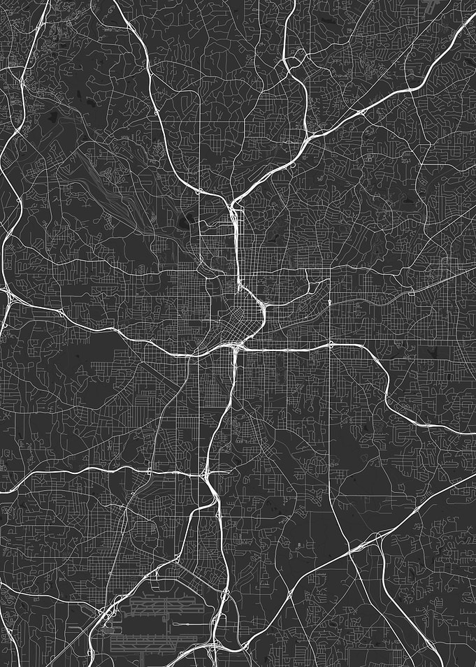 Atlanta USA Map