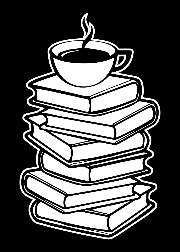 Bookworm Coffee Lover