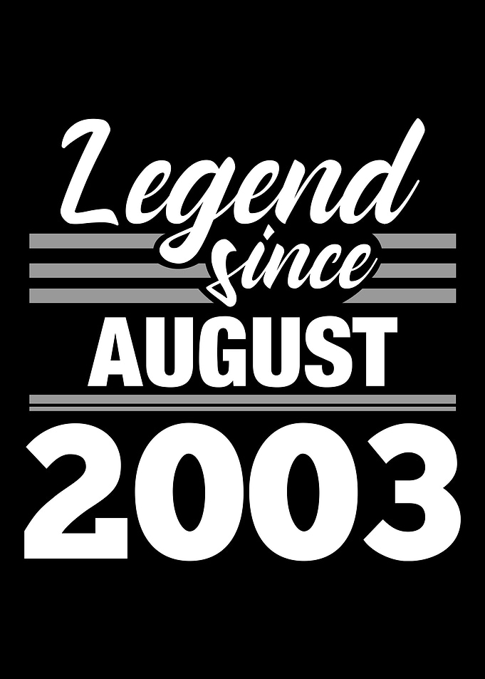 Legend Since August 2003