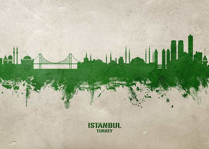 Istanbul Skyline Turkey