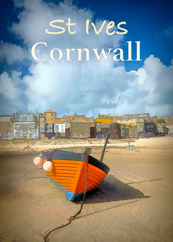 Orange Fishing Boat