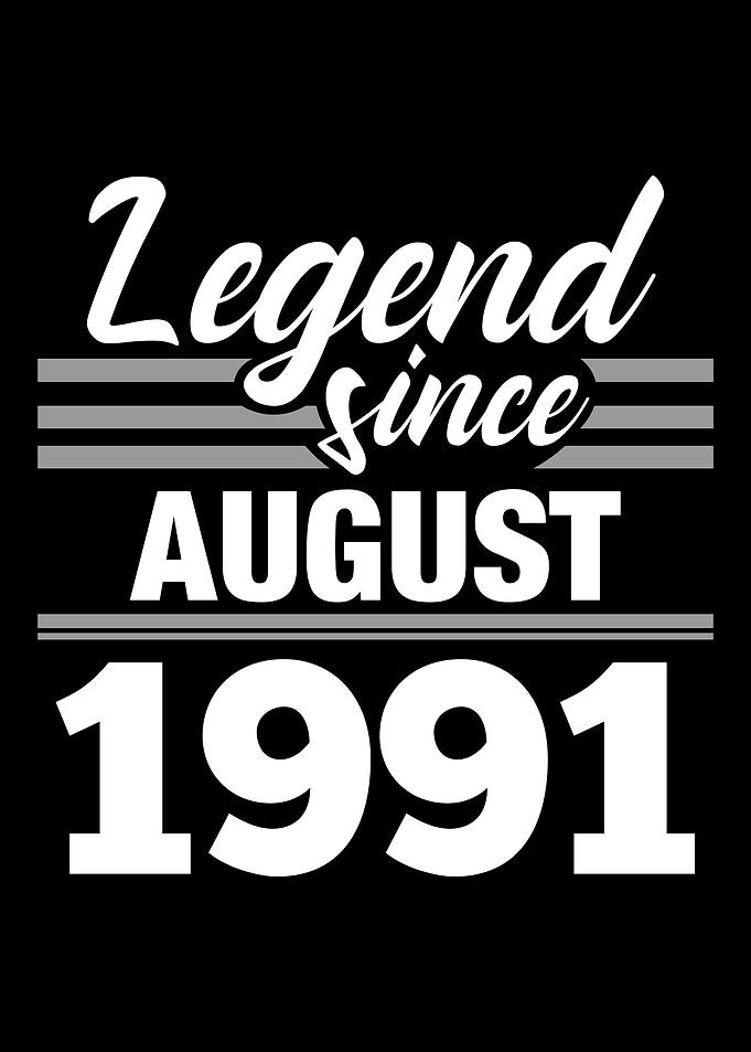 Legend Since August 1991