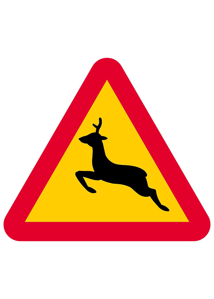 Swedish Road Sign