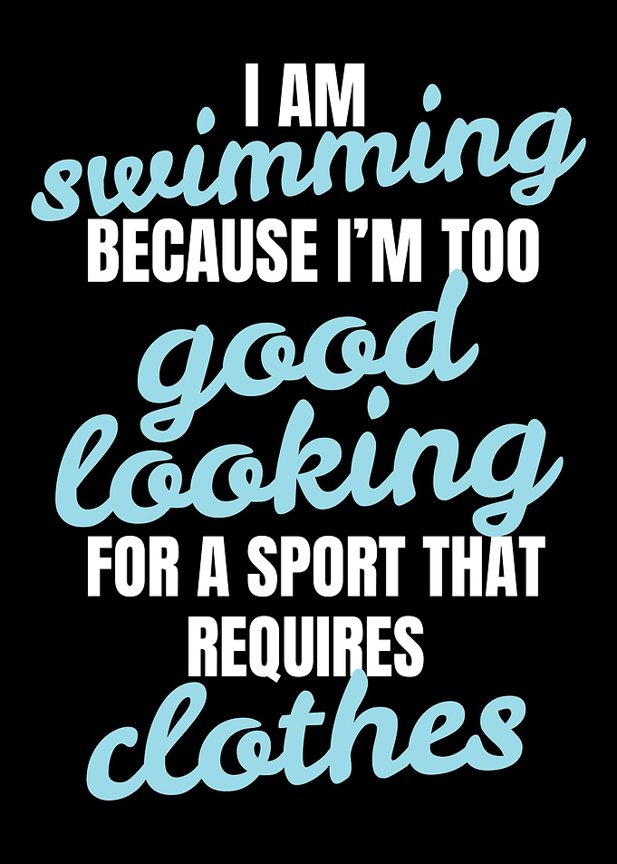 Swimming Team Gift Swimmer