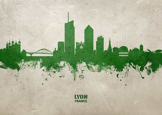 Lyon Skyline France