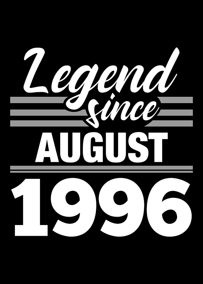 Legend Since August 1996