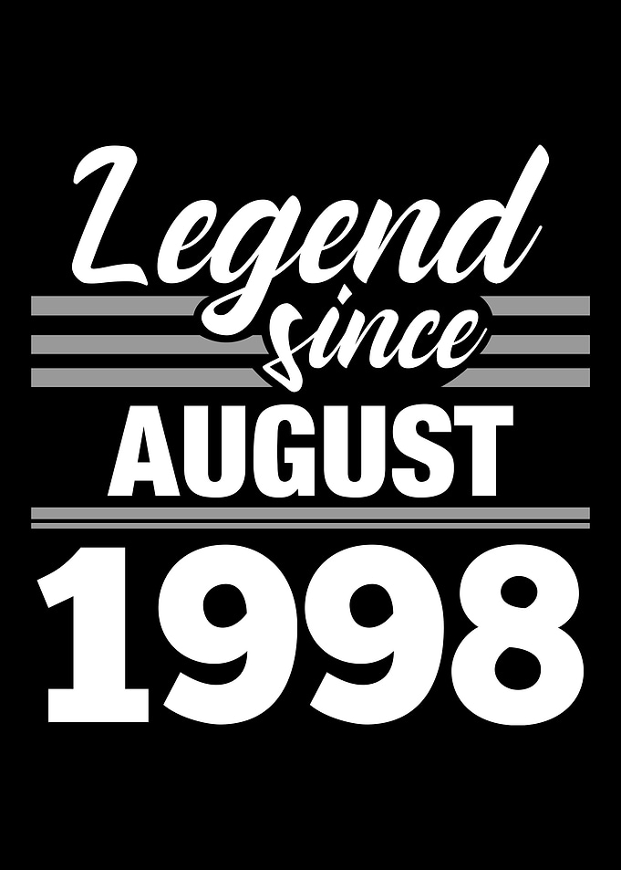 Legend Since August 1998