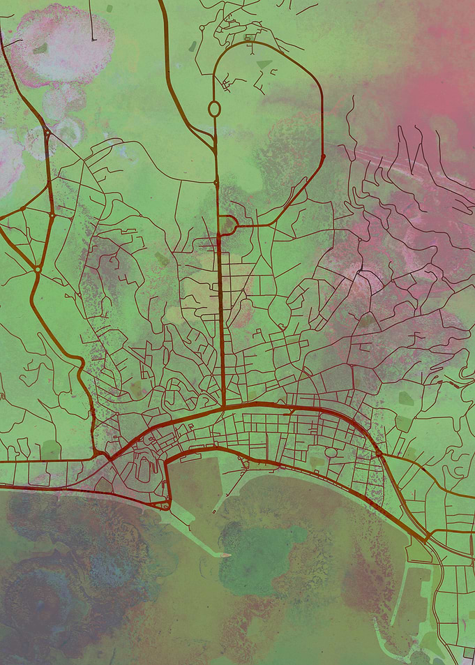 Casablanca Street Map