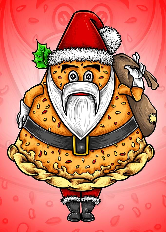 XMas Pizza Man