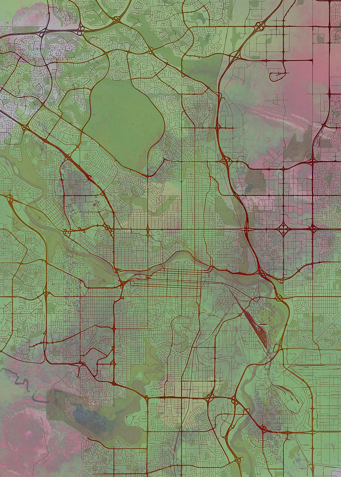 Calgary Street Map