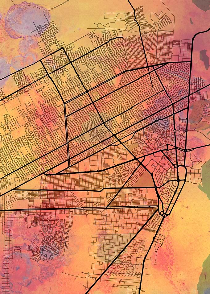 Cancun Street Map